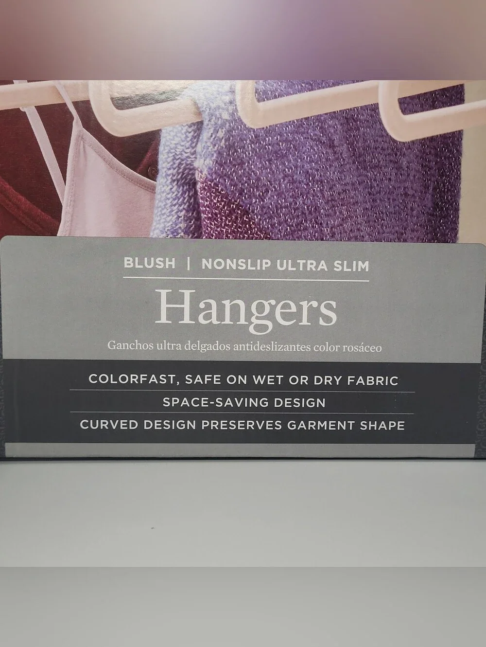 30 Pcs Pink Velvet Space-Saving Clothing Hangers 360° Hooks Non-Slip Notches